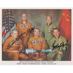 Apollo-Soyuz Signed Photograph and Cover