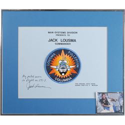 STS-3: Jack Lousma’s Flown Mission Patch
