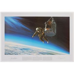 Joe Kittinger Pair of Signed Prints