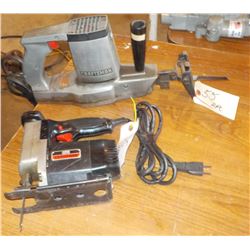 2PC CRAFTSMAN JIGSAW & RECIP SAW