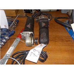2PC 4.5" ANGLE GRINDERS