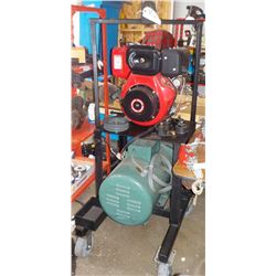 DIESEL POWER ELECTRIC GENERATOR WITH MOBILE STAND