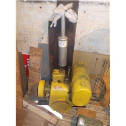 YELLOW' GAS ENGINE LOCATED IN VAN BOX