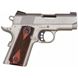 Colt Mfg O7000S 1911 Defender Single 45 ACP 3.0" 7+1 Slimline Wood Grip Stainless Steel