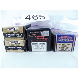 4 boxes 7mm. bullets