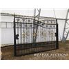 Image 2 : HD BI-PARTING WROUGHT IRON 20 FT. DRIVEWAY GATE