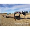 Image 2 : 2007 NORBERTS 30 FT. FLATDECK TRAILER