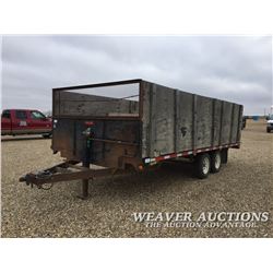 1996 STAR T/A UTILITY TRAILER