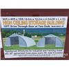 Image 2 : 30'X40'X15' PEAK CEILING DBL DOOR STORAGE BUILDING
