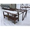 Image 1 : STEEL PALLET RACK & SHOP TABLE