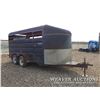 Image 2 : 2001 GOERTZEN 16 FT. STOCK TRAILER