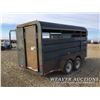Image 3 : 2001 GOERTZEN 16 FT. STOCK TRAILER