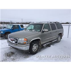 2001 GMC YUKON SUBURBAN XL