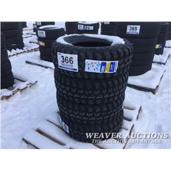 (4) KASPEN LT265/75R16 WINTER TIRES