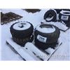 Image 1 : (4) ATV TIRES WITH RIMS AT24X10-11