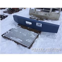 KENWORTH T800 BUMPER, GRILL, HITCH