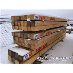 (21) 6X6X16 FT. TIMBERS