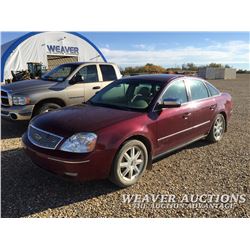 2005 FORD 500 CAR