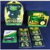 Image 1 : BOX LOT OF CLASSIC DIE CAST JOHN DEERE MEMORABILIA