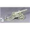 Image 1 : HEAVY SMALL SCALE CAST IRON CANNON