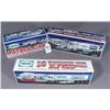 Image 1 : THREE VINTAGE HESS BATTERY OPERATED TOY TRUCKS