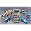 Image 1 : GROUP OF NINE VINTAGE GROCERY STORE LOGO BANKS