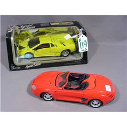 TWO MAISTO 1:18 SPORTS CARS