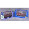 Image 1 : TWO AMERICAN MINT DIE CAST FIRE TRUCKS