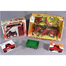 GROUP OF ERTL FIVE PIECE FARM SETS