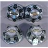Image 1 : SET OF FOUR GENERAL MOTORS CENTER CAP WITH LUGS