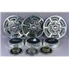 Image 1 : SIX MISC CHEVY HUBCAPS AND THREE LUD COVERS