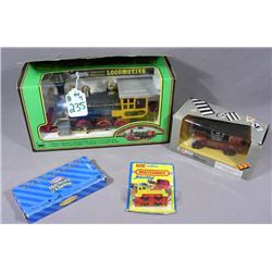 FOUR MISC. TRAIN VEHICLES