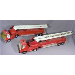 TWO METAL VINTAGE NYLINT TRUCKS