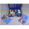 Image 1 : USED CASED SET OF 19 MATCH BOX & 18 HOT WHEELS CARS