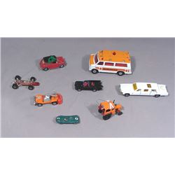 GROUP OF VINTAGE EUROPEAN DIE CAST MISC. CARS