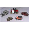 Image 1 : BOX LOT OF MANY VINTAGE METAL CLASSIC CARS