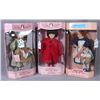 Image 1 : 3 VINTAGE COLLECTIBLE MEMORIES PORCELAIN GIRL DOLLS