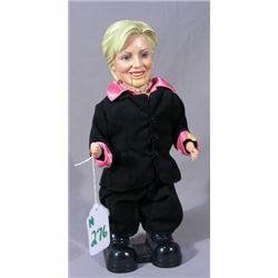 BATTERY OPERATED HILLARY DOLL