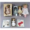 Image 1 : GROUP OF SEVEN MISC. VOGUE "GINNY" DOLLS AND OUTFITS