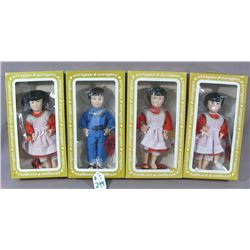 FOUR FEFFANBEE VINTAGE DOLLS