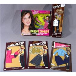 GROUP OF BROOKE SHIELDS & JORDACHE MEMORABILIA