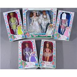 GROUP OF CREATA FLOWER PRINCESS MEMORABILIA