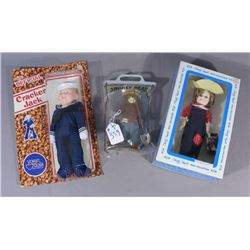 THREE DOLLS NEW IN BOX