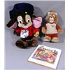 Image 1 : TWO STUFFED ANIMALS & BOOK
