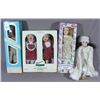 Image 1 : FIVE MISC PORCELAIN DOLLS IN BOXES