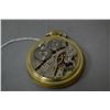 Image 2 : Waltham 21 jewel pocket with watch in gold filled case circa 1950's with 24 Arabic dial and second s