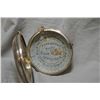 Image 2 : Sterling silver key wind pocket watch circa early 1800's with Roman numerals and second sweep housed