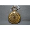Image 2 : Gent's 18kt yellow gold key wind John Forrest London pocket watch, serial # 46362 with hand engraved
