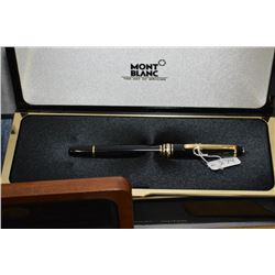 Mint in box Mont Blanc "Meisterstuck" roller ball pen in fitted case