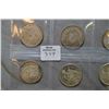 Image 2 : Ten Canadian fifty cent pieces all pre-1967